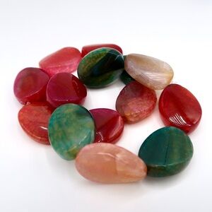 MULTICOLOR AGATE BRACELET